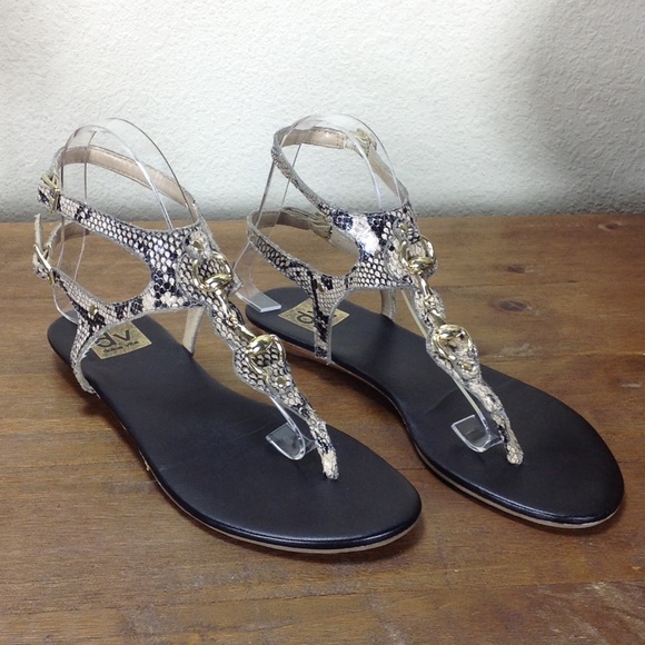 dolce vita snakeskin sandals